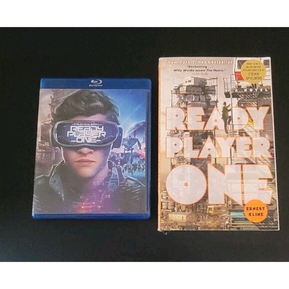 Ready Player One by Ernest Cline, Movie and Book Bundle, Excellent Condition - Picture 5 of 5